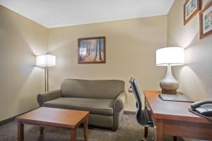 Istumisnurk majutusasutuses Comfort Inn & Suites