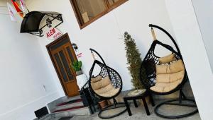 Χώρος καθιστικού στο ALEM Hotel