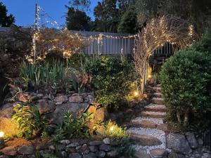 Zahrada ubytování Escape to a Mountain Retreat in Beechmont, Australia