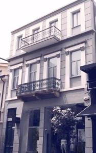 Balkón nebo terasa v ubytování Elite Patras Suites