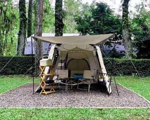 Zahrada ubytování HeHa Waterfall Suites & Camping Ground