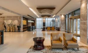 Posezení v ubytování Radisson Blu Hotel, Conakry