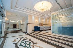 Ο χώρος του λόμπι ή της ρεσεψιόν στο فندق منازل المقام