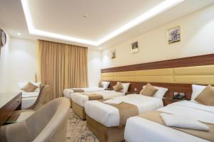 Χώρος καθιστικού στο فندق منازل المقام +52 φωτογραφίες