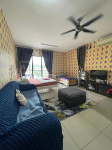 Posezení v ubytování Urban 360 Teratak Rara Homestay