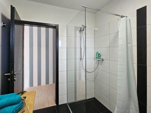Koupelna v ubytování Quartier 2
