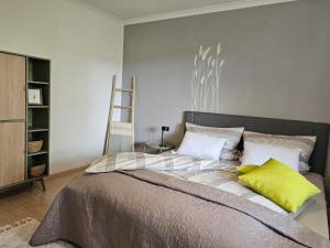 Postel nebo postele na pokoji v ubytování Quartier 2
