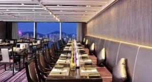 ห้องอาหารหรือที่รับประทานอาหารของ InterContinental Grand Stanford Hong Kong by IHG