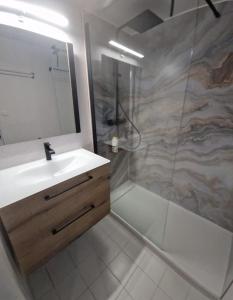 Kúpeľňa v ubytovaní Charmante Villa de vacances
