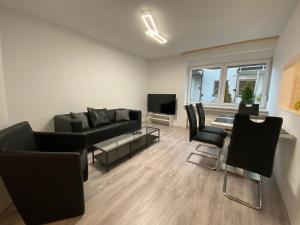 Χώρος καθιστικού στο Moderne Wohnung - nahe Dortmund!