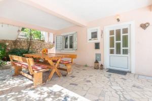 Patio nebo venkovní prostory v ubytování Apartments Barbara