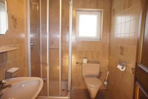 Koupelna v ubytování Appartements Gärtner