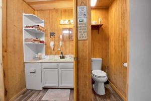 1BR Cabin in the Smokies Close to Gatlinburg的一间浴室