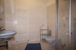Koupelna v ubytování Appartements Gärtner