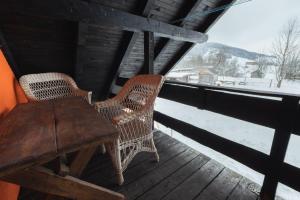 Planinska Kuća OBLAK v zimě