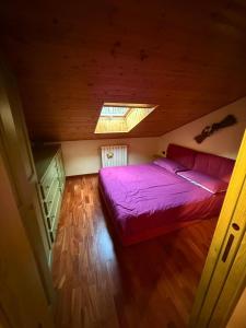 Postel nebo postele na pokoji v ubytování Appartamento incantevole montagne della Toscana