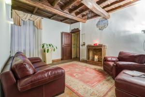 Posezení v ubytování Luxury Trastevere