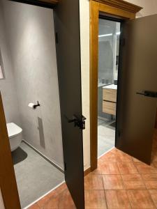 Łazienka w obiekcie Ferienwohnung Hafner