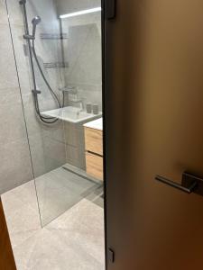 Łazienka w obiekcie Ferienwohnung Hafner