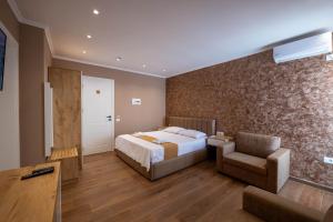 Postel nebo postele na pokoji v ubytování Lider Hotel