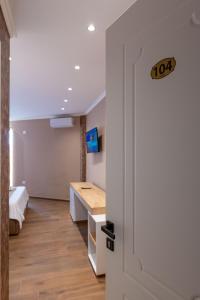 Koupelna v ubytování Lider Hotel