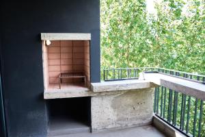 Up Recoleta Apartments的阳台或露台