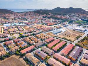 En generel udsigt til bjerge eller udsigt til bjerge taget fra lejligheden