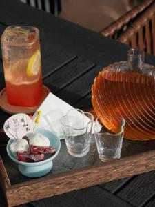 Nápoje v ubytování Dyed Mount Boutique Hotel