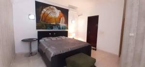 Ένα ή περισσότερα κρεβάτια σε δωμάτιο στο Résidence Zabehika