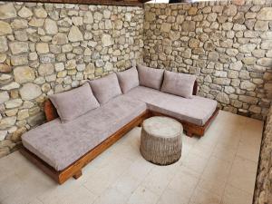 Posezení v ubytování Villa on Biševo - transfer and car included, 5 min to the sea