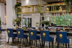 Posezení v ubytování VIP Diamond 10 Bedroom Private Pool Villa