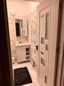 TV a/nebo společenská místnost v ubytování Studio Brancoveanu 98