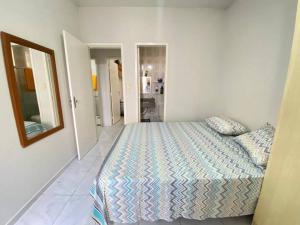 Postel nebo postele na pokoji v ubytování Apartamento Mobiliado com 3 Quartos, sendo 1 suíte