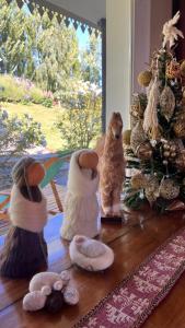 Pet ou pets ficando com hóspedes em Los Ponchos Hotel