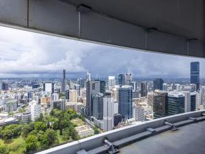 Nespecifikovaný výhled na destinaci Brisbane nebo výhled na město při pohledu z prázdninového domu