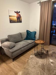 Posezení v ubytování Apartment Haus am See