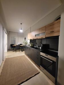 Kuchyň nebo kuchyňský kout v ubytování K's cozy vibe