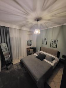 Postel nebo postele na pokoji v ubytování K's cozy vibe