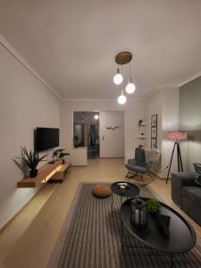 TV a/nebo společenská místnost v ubytování K's cozy vibe