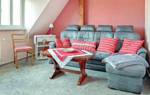 Posezení v ubytování Ferienwohnung Malchow