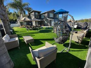 Zahrada ubytování Luxury Resort•POOL/SPA/Golf/Grill/Games/Sleep 40+