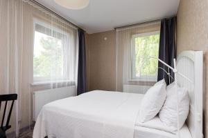 Postel nebo postele na pokoji v ubytování Pas Juste