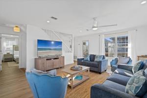 Et opholdsområde på The Blue Fin