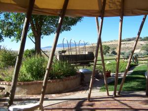 Rõdu või terrass majutusasutuses K3 Guest Ranch