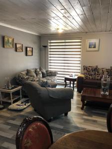 Posezení v ubytování Hostal Hibisco