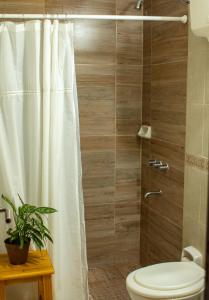 Et badeværelse på Hostel Teyuí