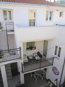 Balkón nebo terasa v ubytování Apartments Šime