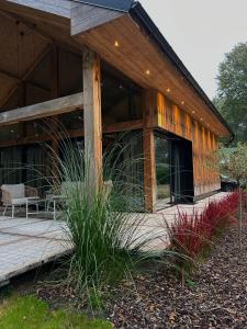 Zahrada ubytování Chalet Hoge Kempen