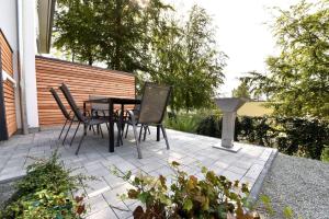 Сад в Ferienwohnung Backbord im Quartier Sellin