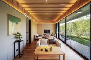 Posezení v ubytování Yibo Jinling Hotel Moganshan